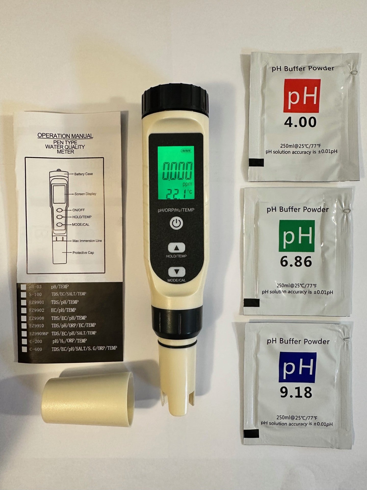 Hydrogen Kettle and Water quality tester combo-Special!